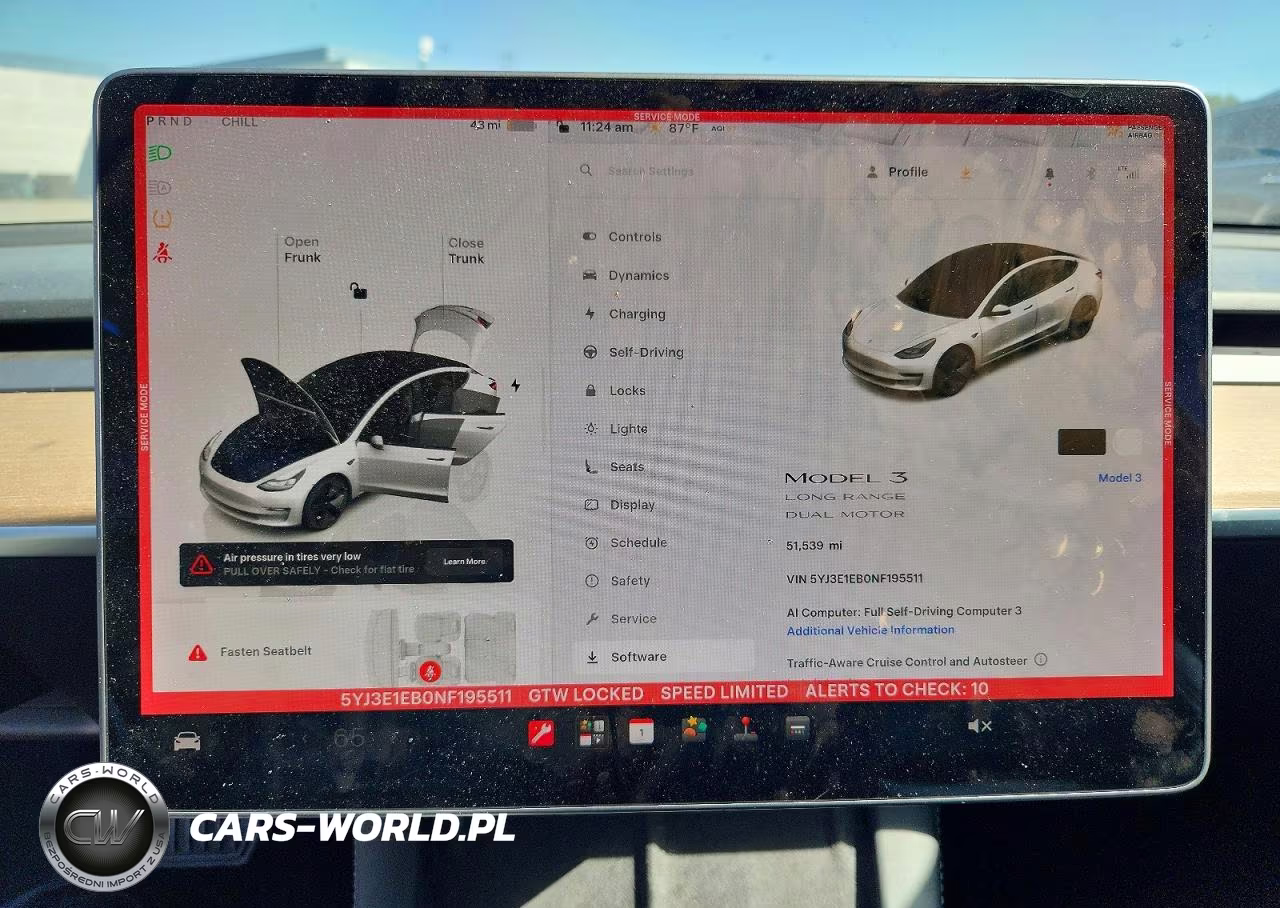 2022 Tesla Model 3 VIN:5YJ3E1EB0NF195511 - 9