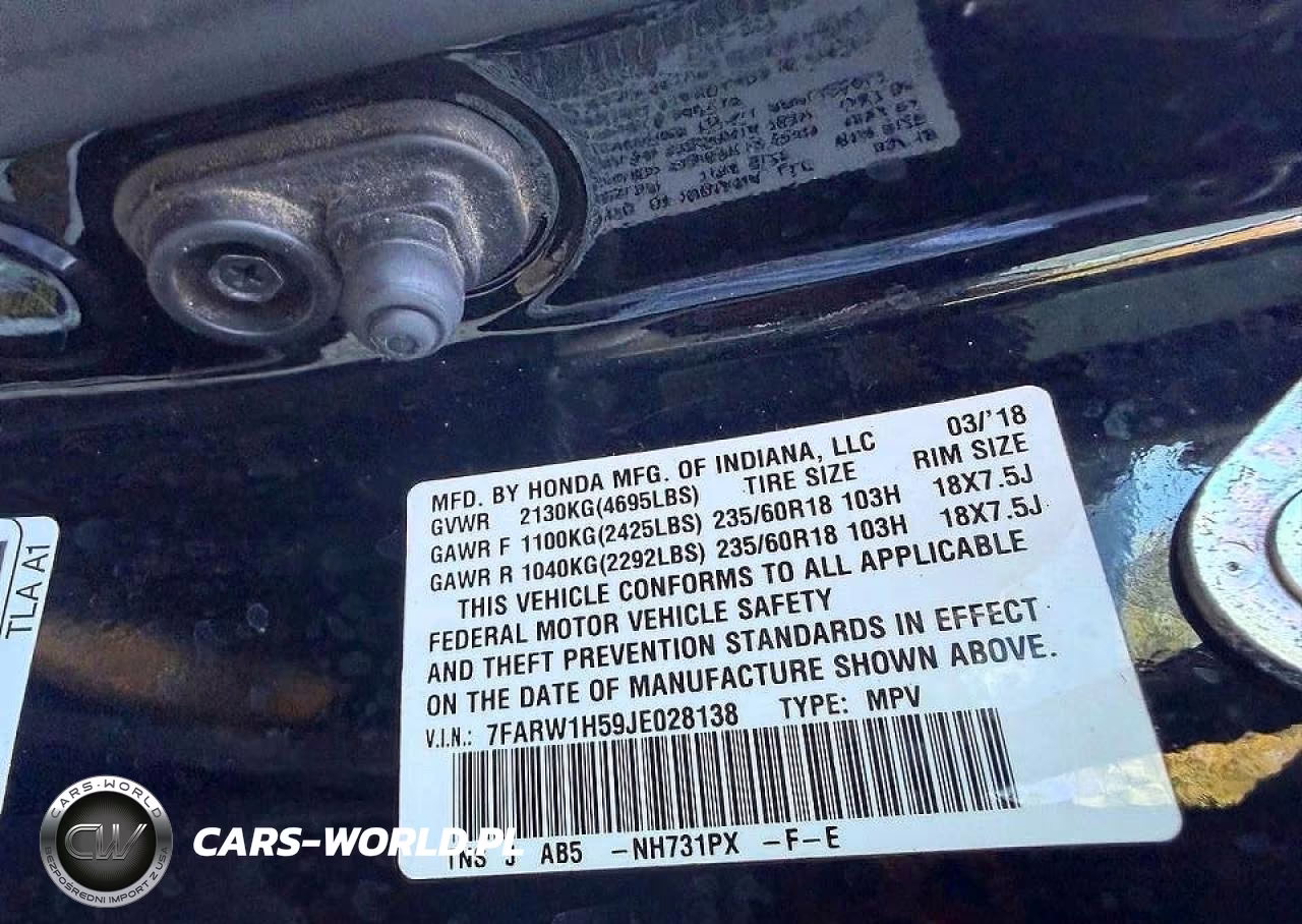 2018 Honda Cr-V Ex VIN:7FARW1H59JE028138 - 10