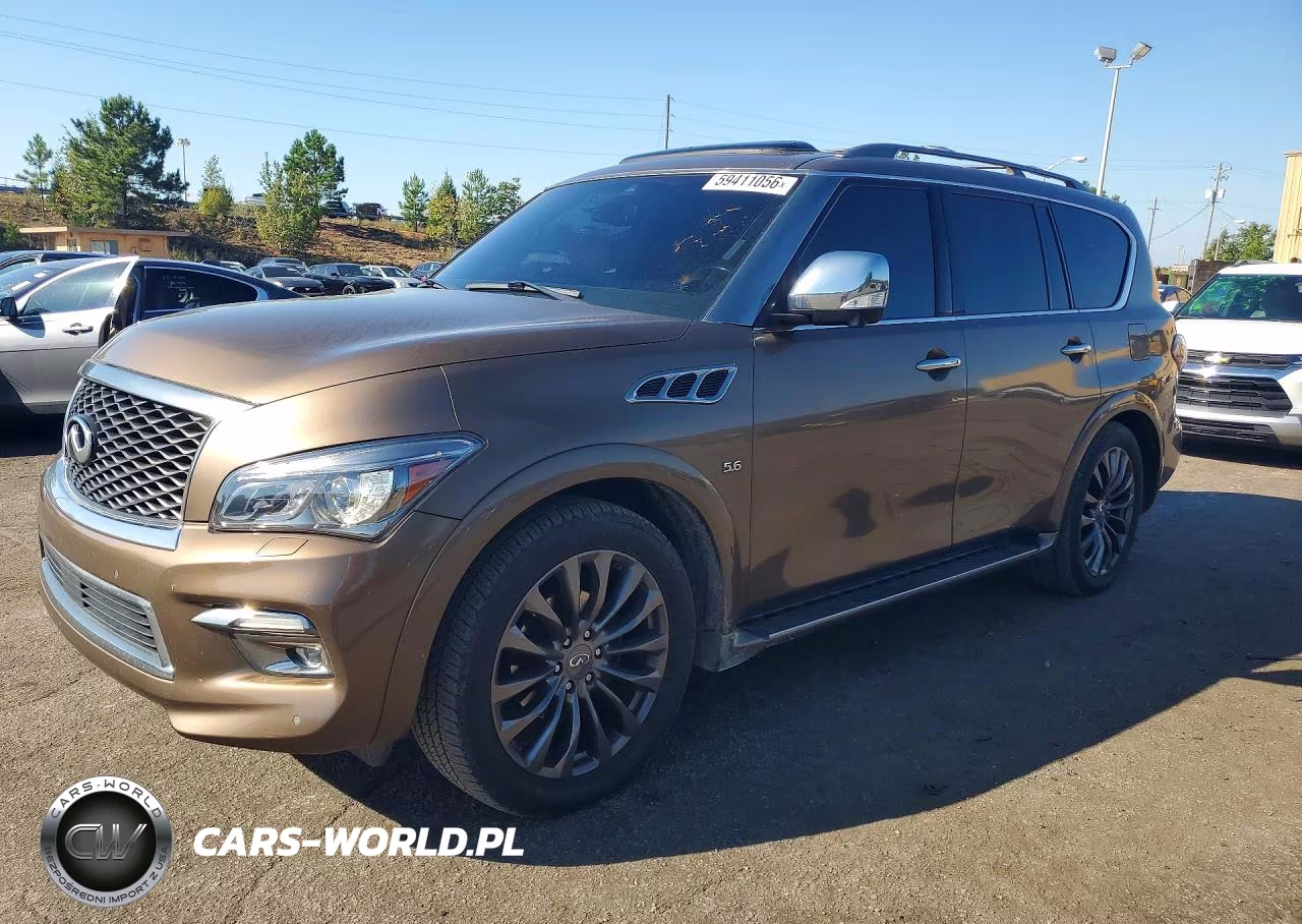 2017 Infiniti Qx80 Limited VIN:JN8AZ2NE3H9156099 - 1