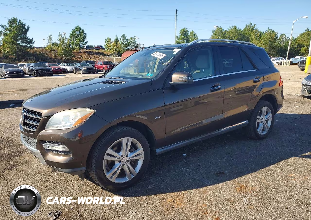 2012 Mercedes-Benz Ml 350 Bluetec VIN:4JGDA2EB9CA066948 - 1