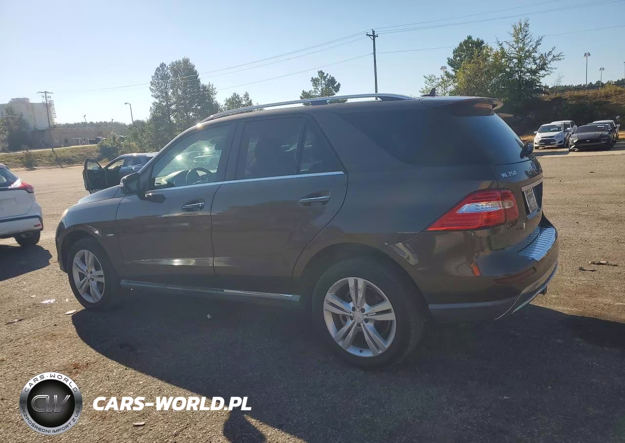 2012 Mercedes-Benz Ml 350 Bluetec VIN:4JGDA2EB9CA066948 - 2