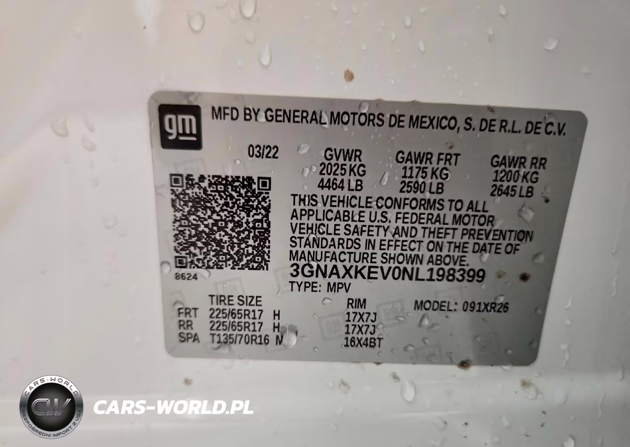 2022 Chevrolet Equinox Lt VIN:3GNAXKEV0NL198399 - 13