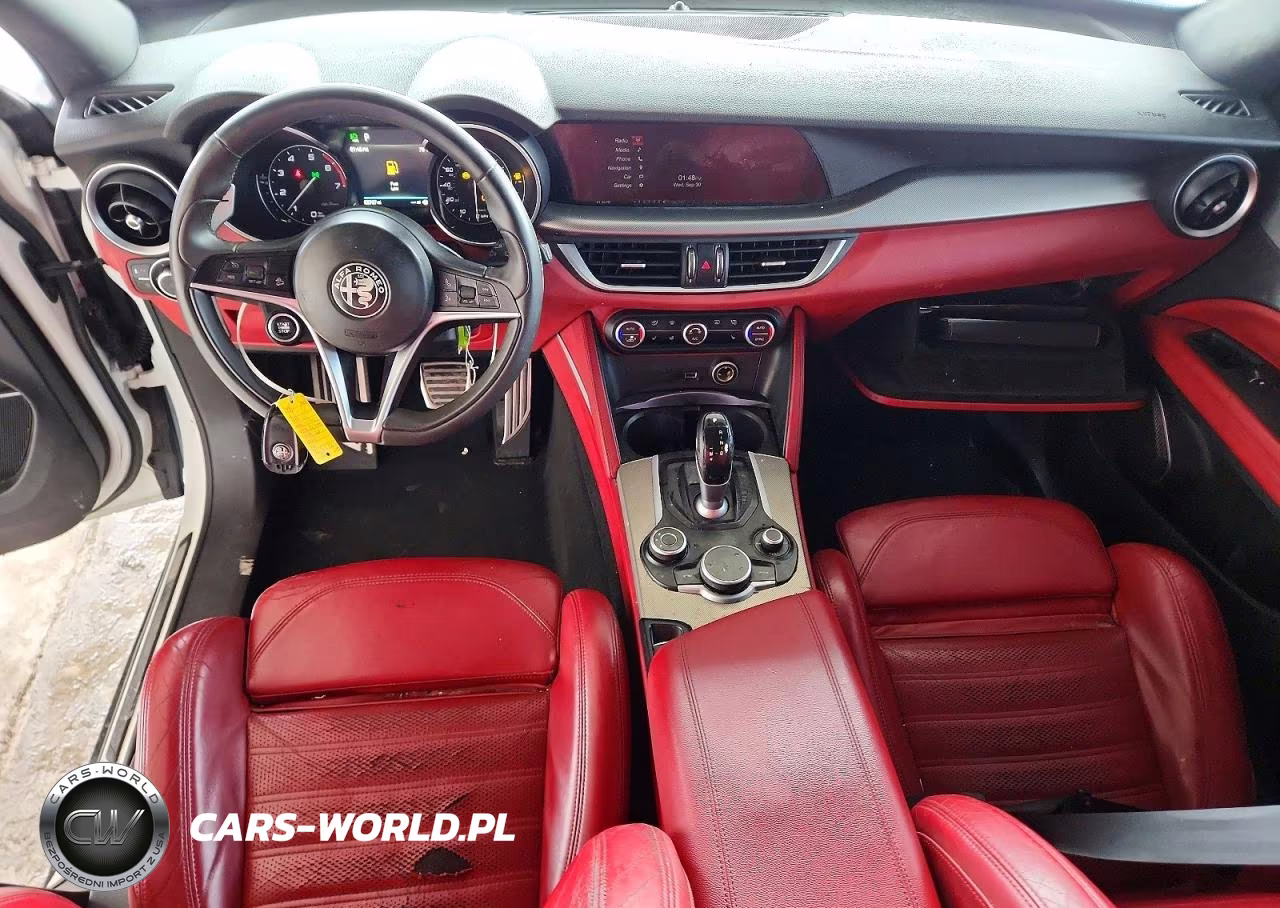 2019 Alfa Romeo Stelvio Ti VIN:ZASPAKBN3K7C50138 - 8