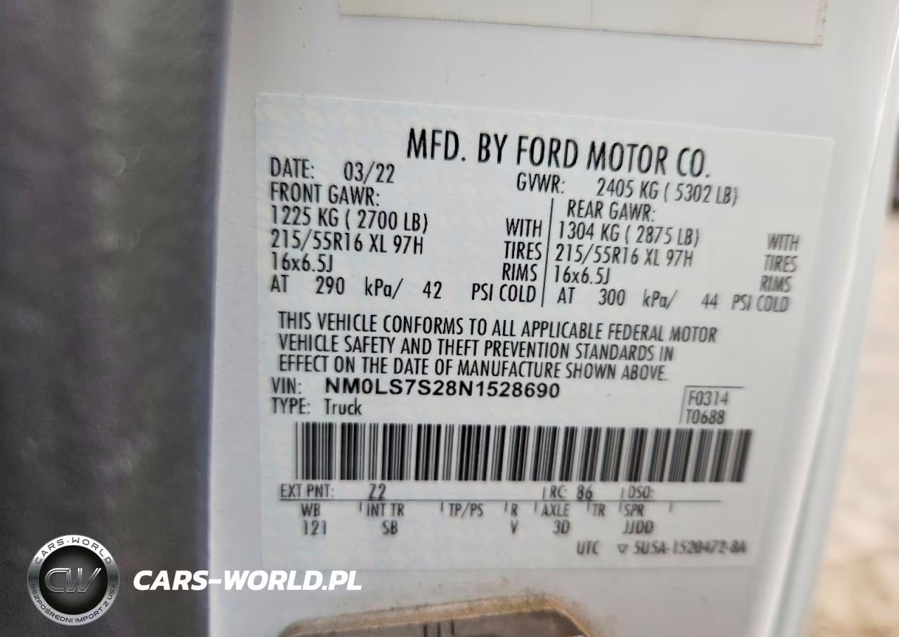 2022 Ford Transit Connect Xl VIN:NM0LS7S28N1528690 - 14