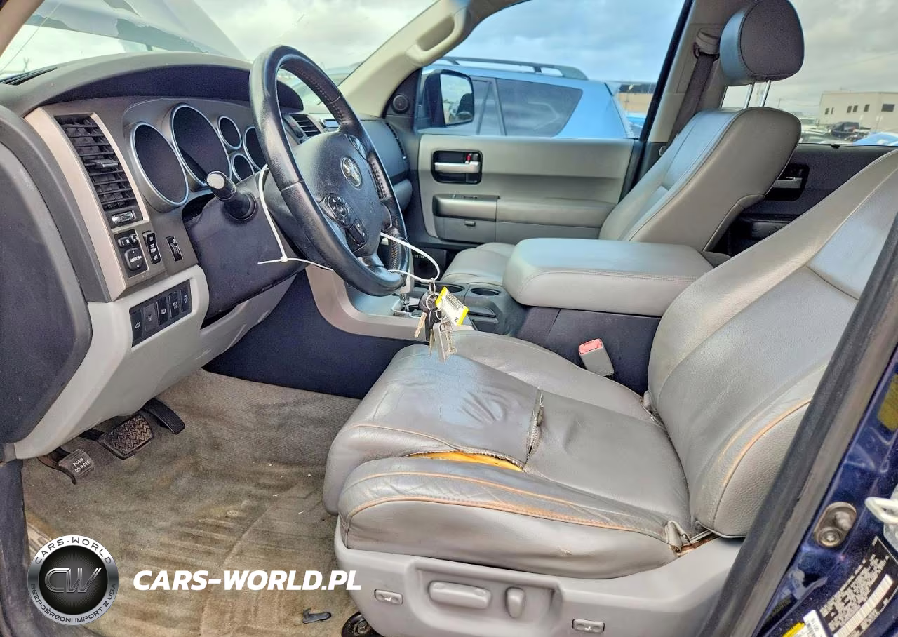 2010 Toyota Sequoia Limited VIN:5TDJY5G16AS029946 - 7