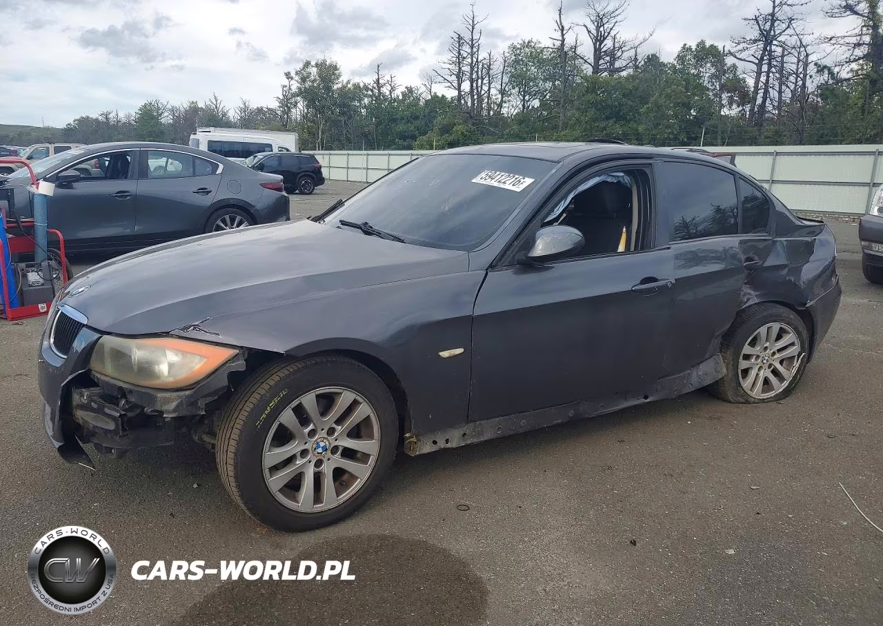 2007 BMW 328 Xi Sulev VIN:WBAVC73587KP31039 - 1