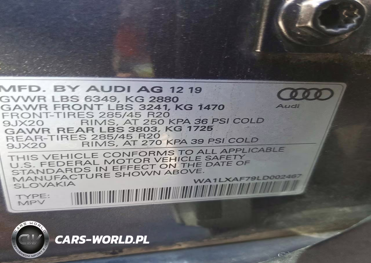 2020 Audi Q7 Premium Plus VIN:WA1LXAF79LD002467 - 13