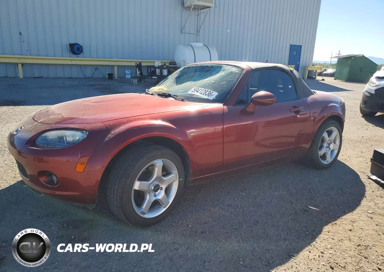 2008 Mazda Mx-5 Miata VIN:JM1NC25F980138590 - 1