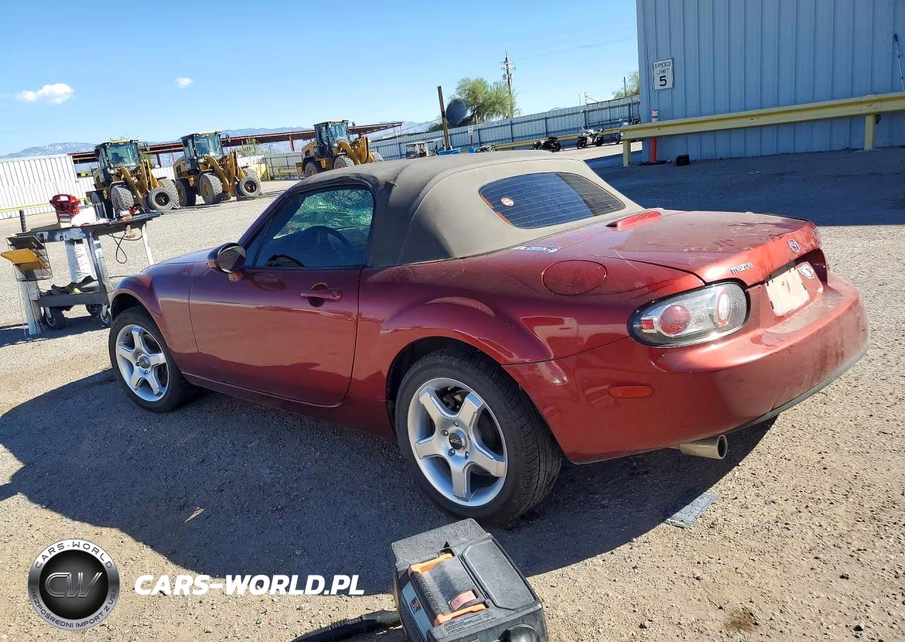 2008 Mazda Mx-5 Miata VIN:JM1NC25F980138590 - 2
