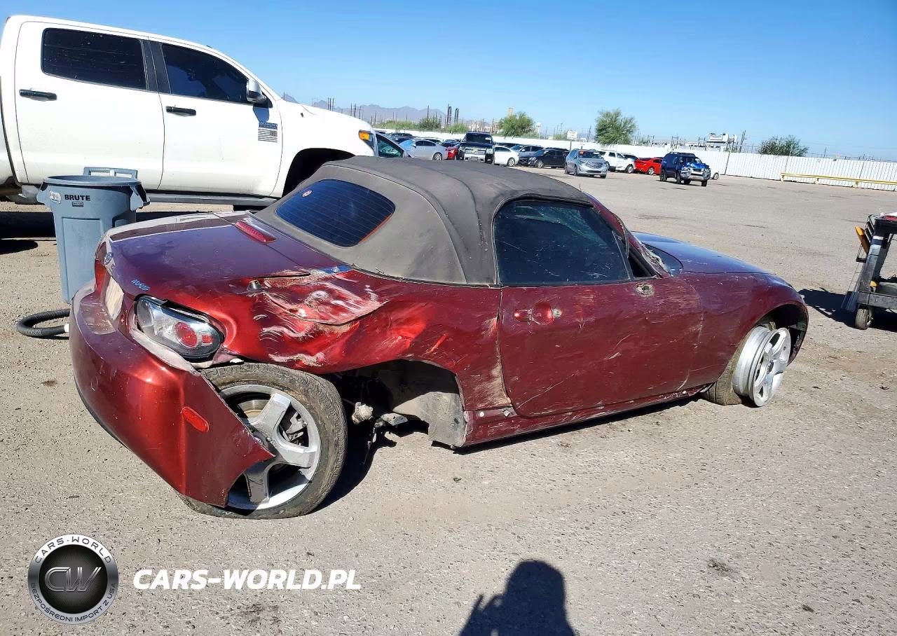 2008 Mazda Mx-5 Miata VIN:JM1NC25F980138590 - 3