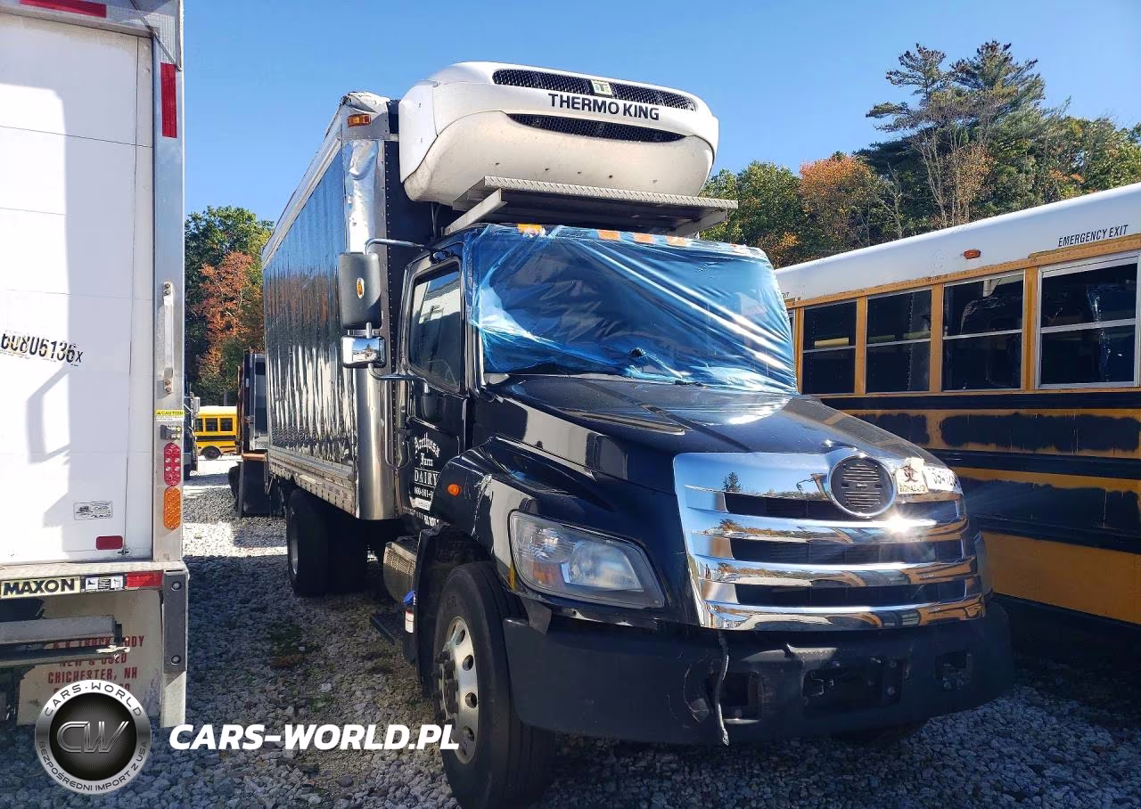 2019 Hino 258-268 Refrigerated Box Truck VIN:5PVNJ8JM6K4S51023 - 4