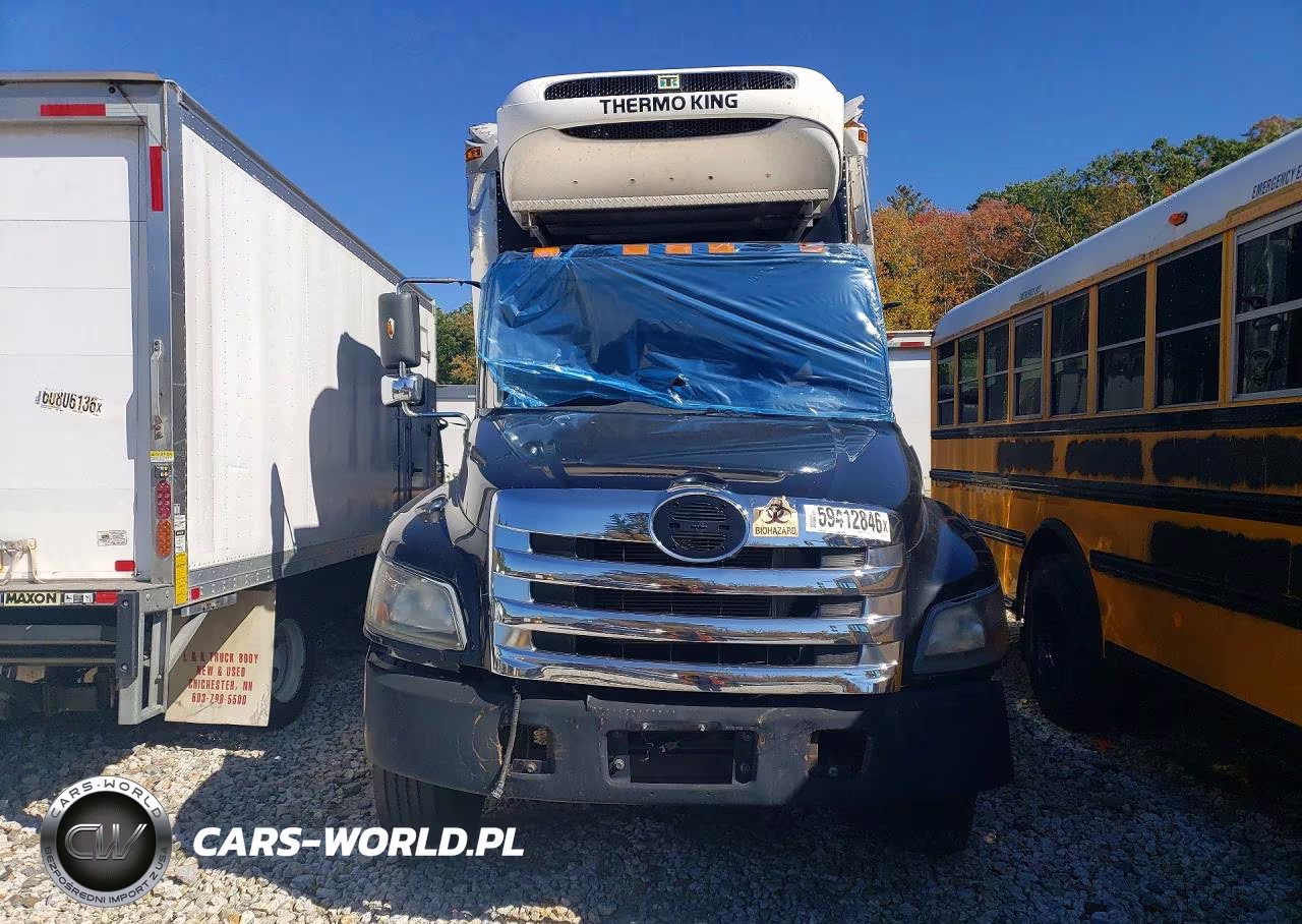 2019 Hino 258-268 Refrigerated Box Truck VIN:5PVNJ8JM6K4S51023 - 5