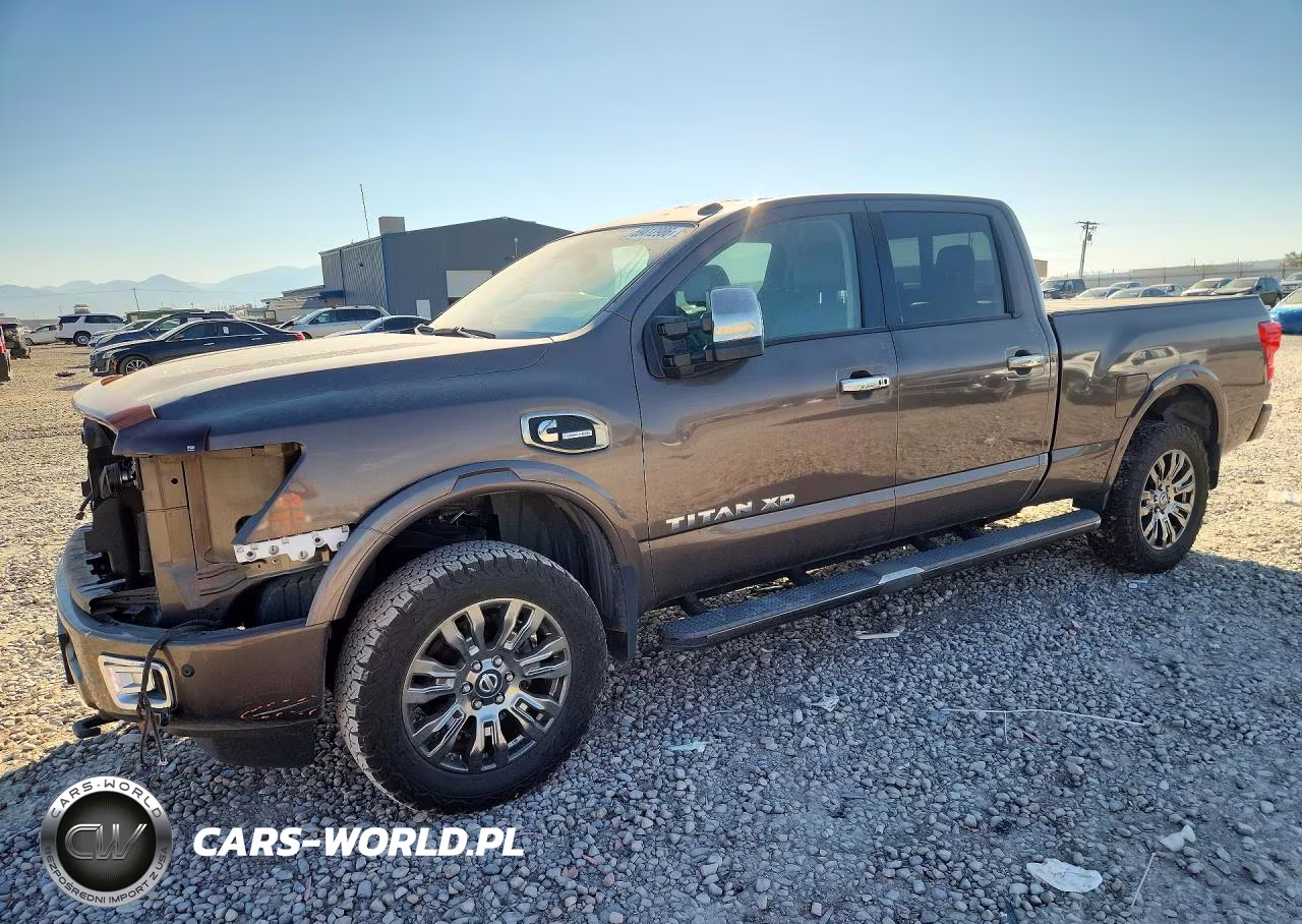 2016 Nissan Titan Xd Platinum Reserve Diesel VIN:1N6BA1F42GN513802 - 1