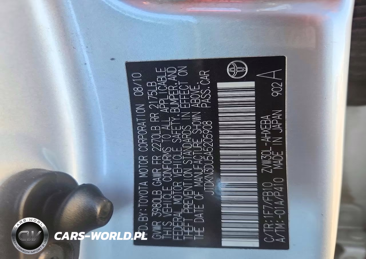 2010 Toyota Prius VIN:JTDKN3DU5A5205908 - 12