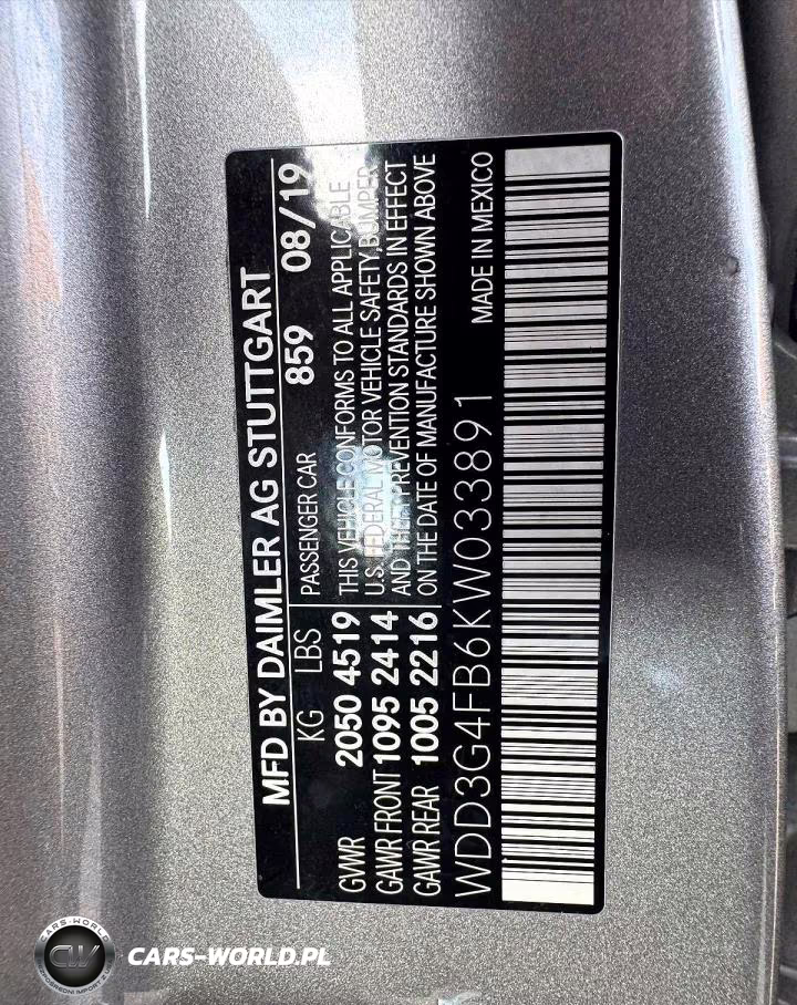 2019 Mercedes-Benz A 220 4Matic VIN:WDD3G4FB6KW033891 - 12