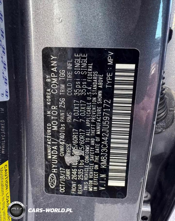 2018 Hyundai Tucson Sel VIN:KM8J3CA42JU597172 - 12