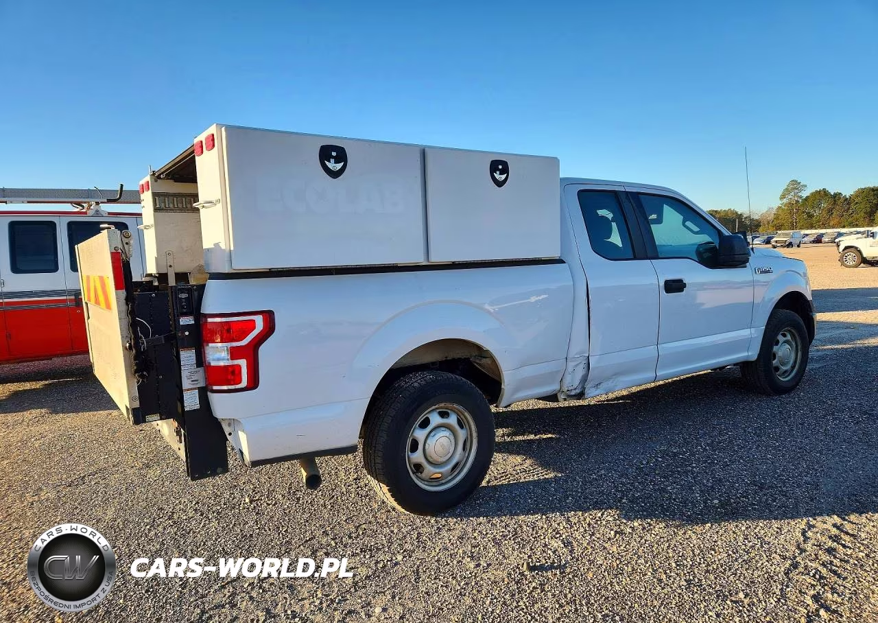 2019 Ford F150 Super Cab VIN:1FTEX1C44KKE83313 - 3