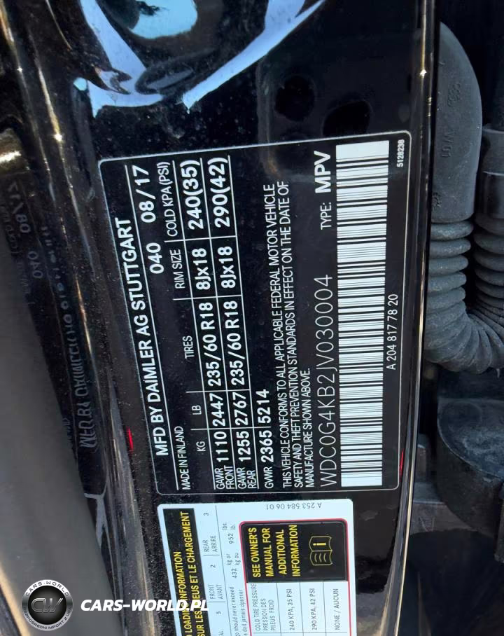 2018 Mercedes-Benz Glc 300 4Matic VIN:WDC0G4KB2JV030004 - 10