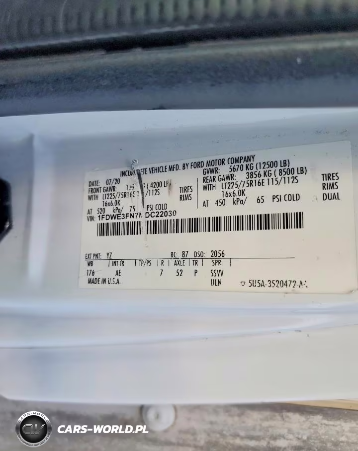 2021 Ford E-350 Box Truck VIN:1FDWE3FN7MDC22030 - 13