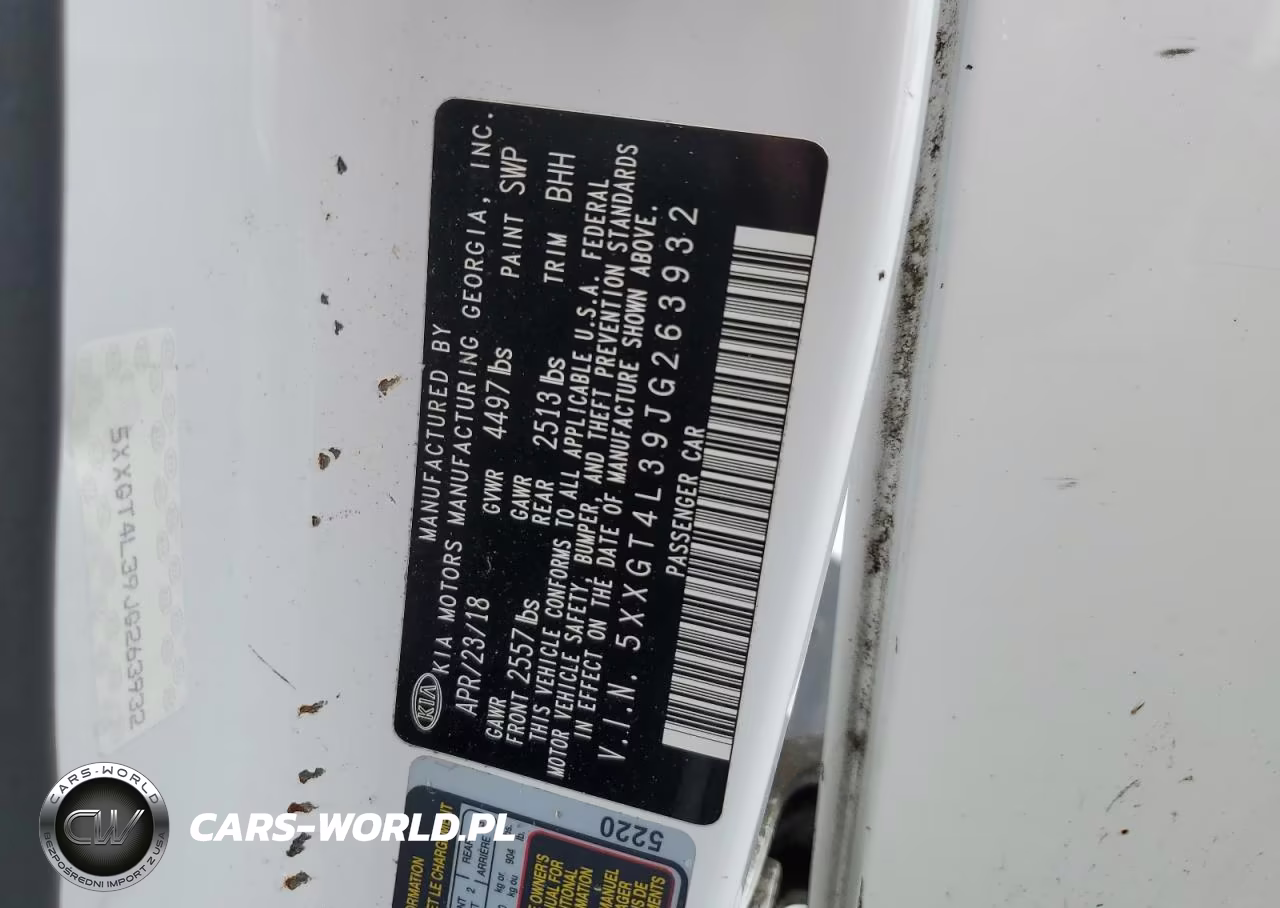 2018 Kia Optima Lx VIN:5XXGT4L39JG263932 - 13
