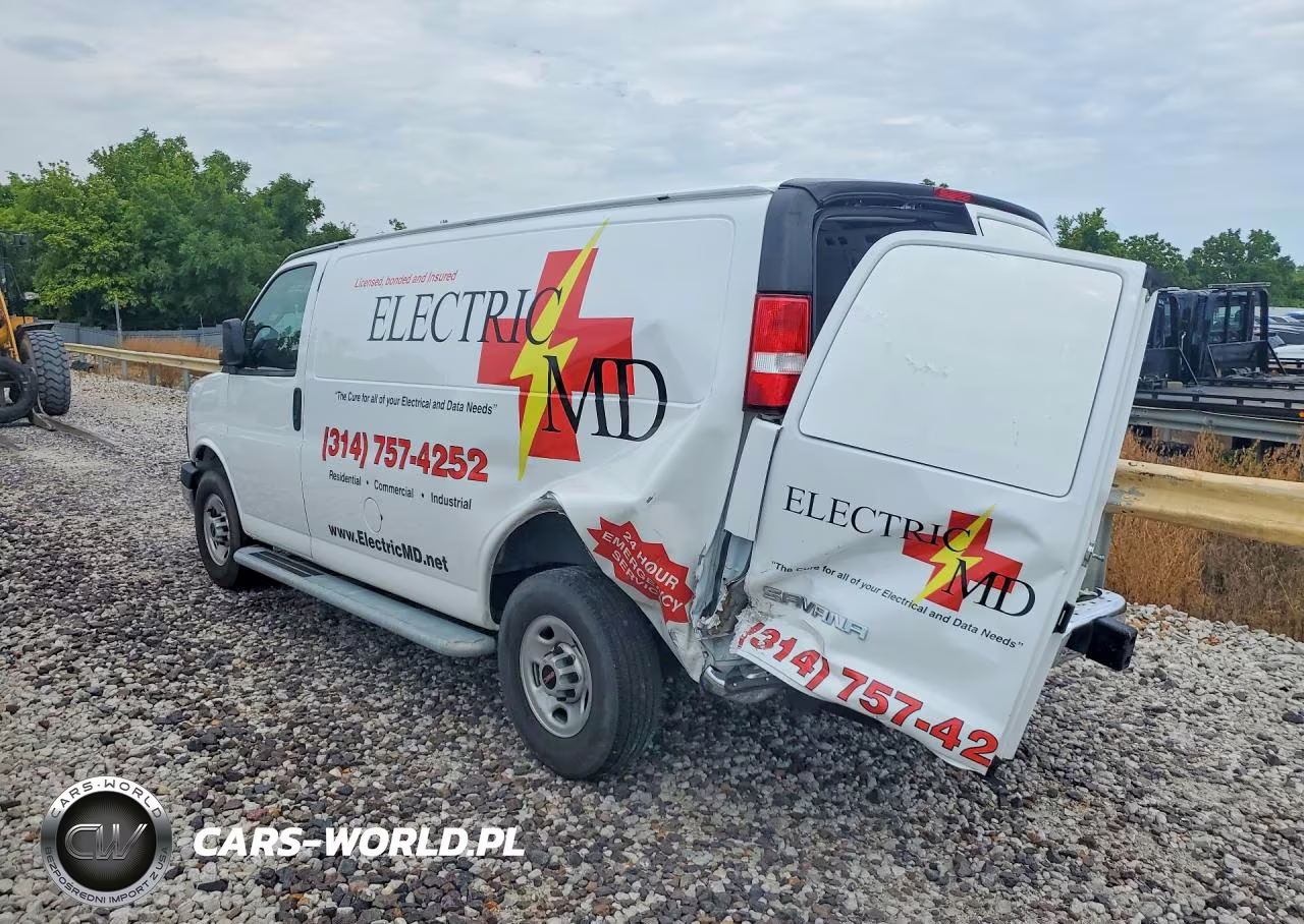 2023 GMC Savana G2500 VIN:1GTW7AFP2P1201855 - 2