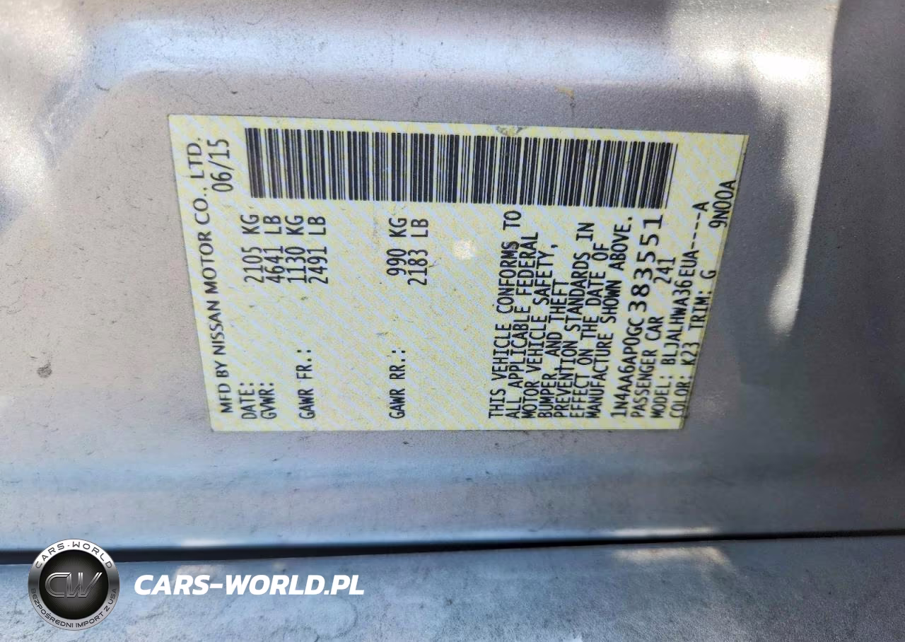 2016 Nissan Maxima Platinum VIN:1N4AA6AP0GC383551 - 12