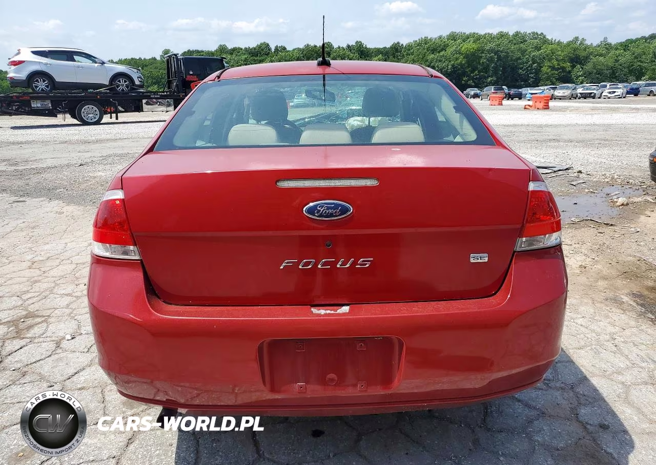 2009 Ford Focus Se VIN:1FAHP35N39W116832 - 6