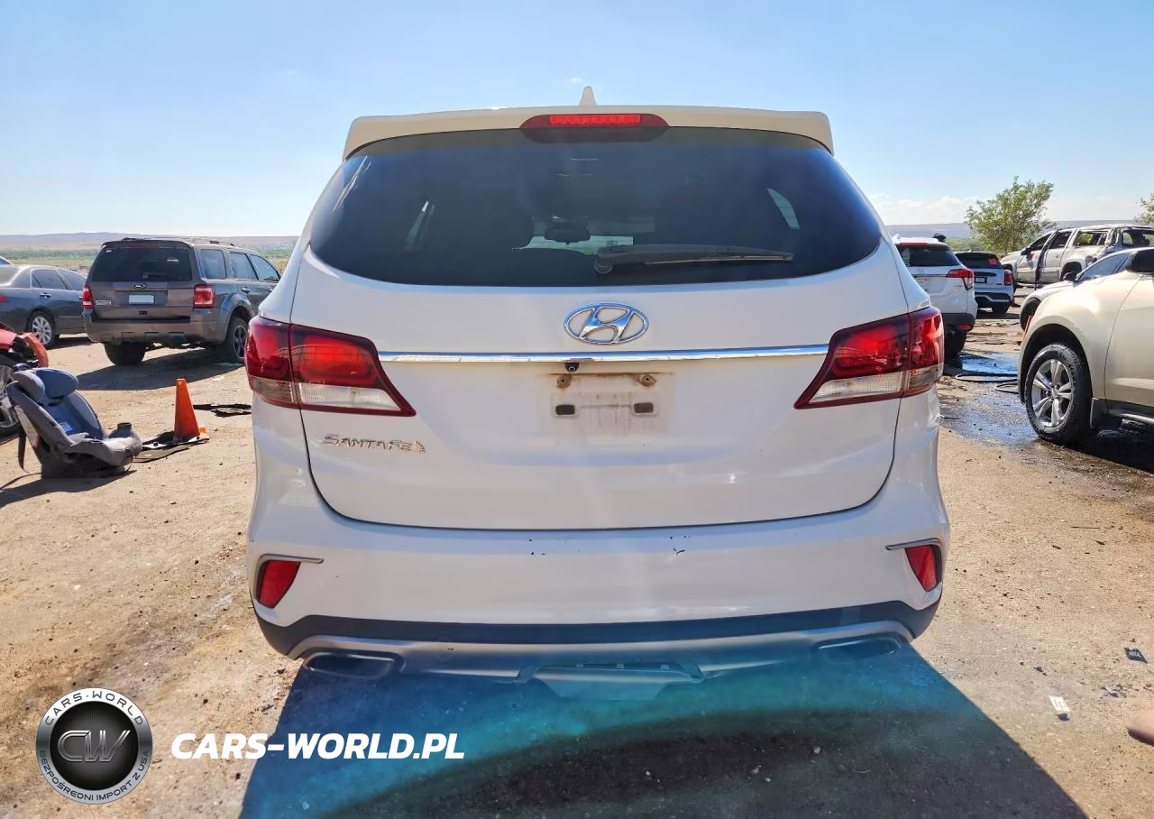 2017 Hyundai Santa Fe Se VIN:KM8SM4HF1HU205615 - 6