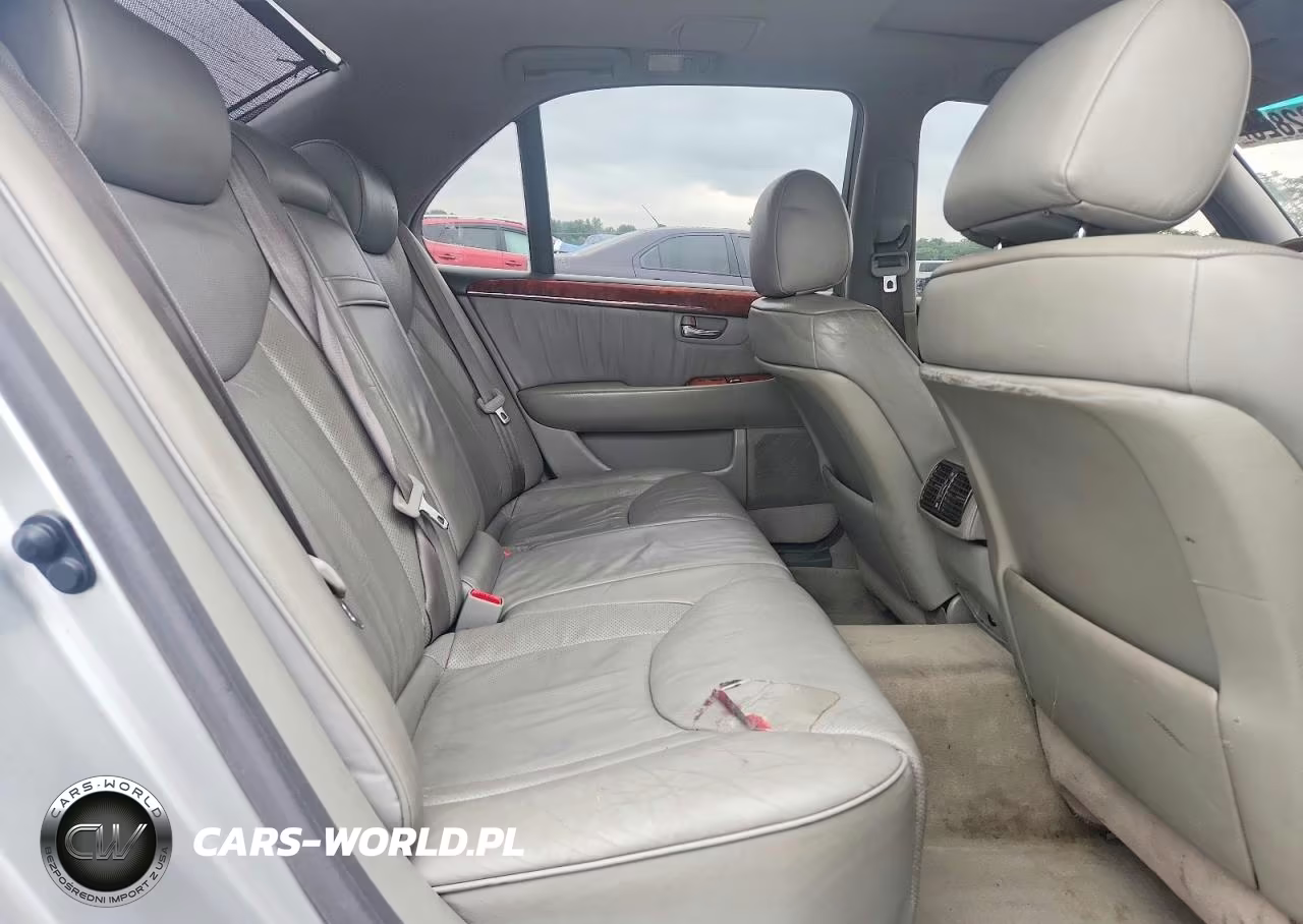 2005 Lexus Ls 430 VIN:JTHBN36F555023760 - 10