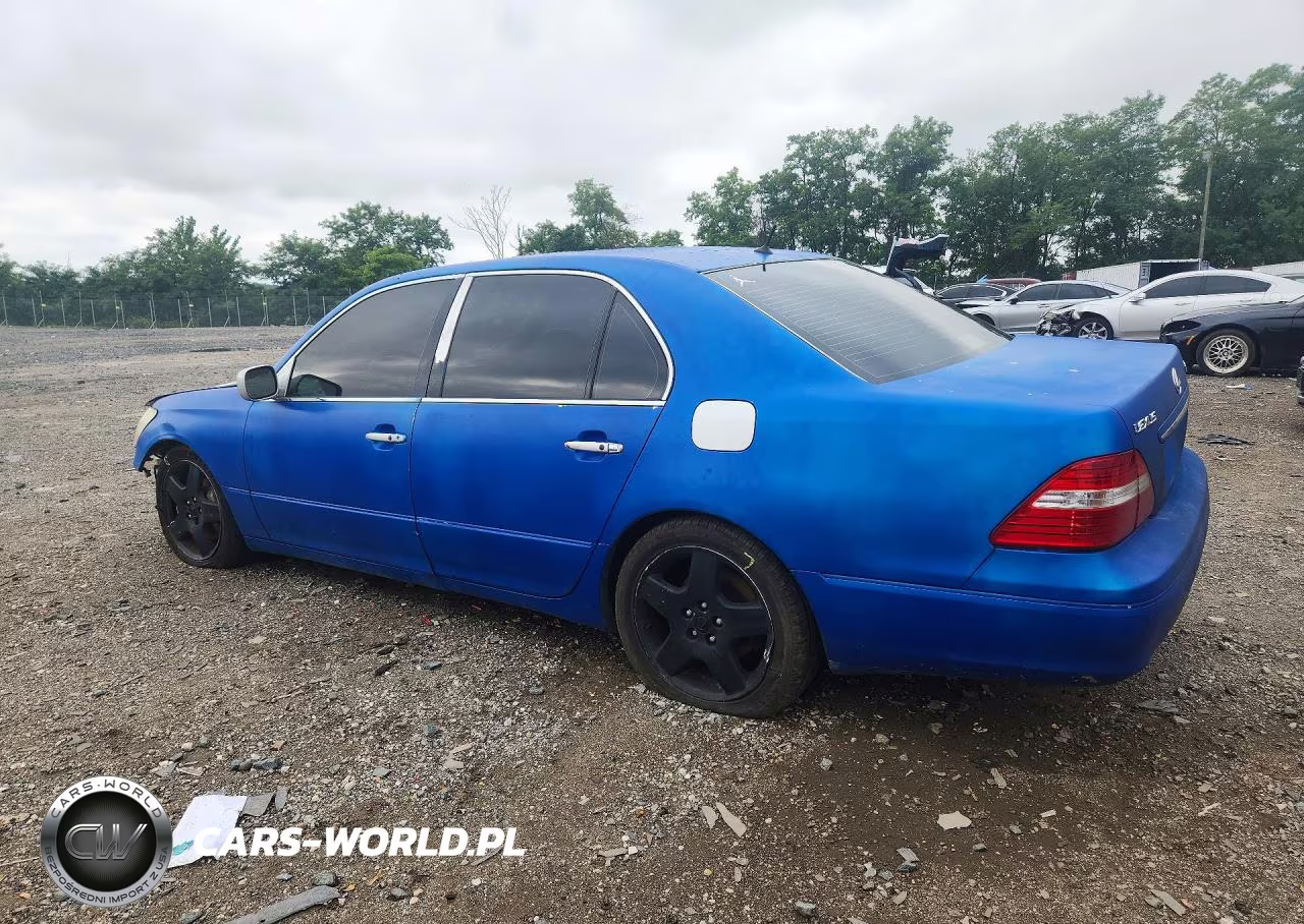 2005 Lexus Ls 430 VIN:JTHBN36F555023760 - 2