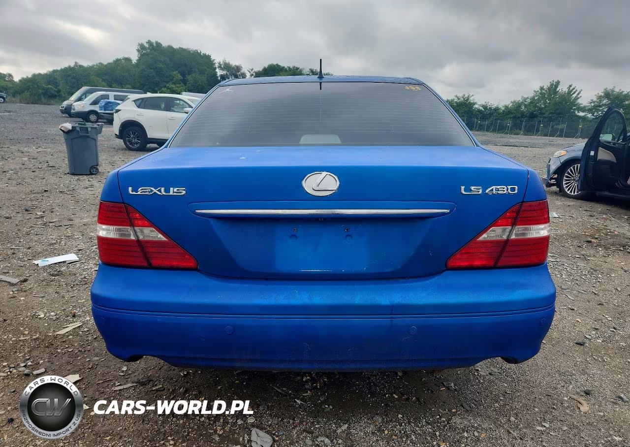 2005 Lexus Ls 430 VIN:JTHBN36F555023760 - 6