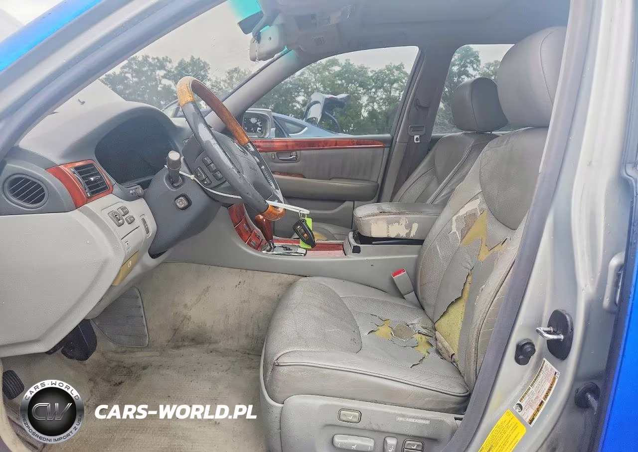2005 Lexus Ls 430 VIN:JTHBN36F555023760 - 7