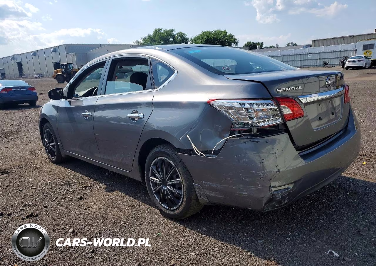 2015 Nissan Sentra S VIN:3N1AB7AP6FY324106 - 2