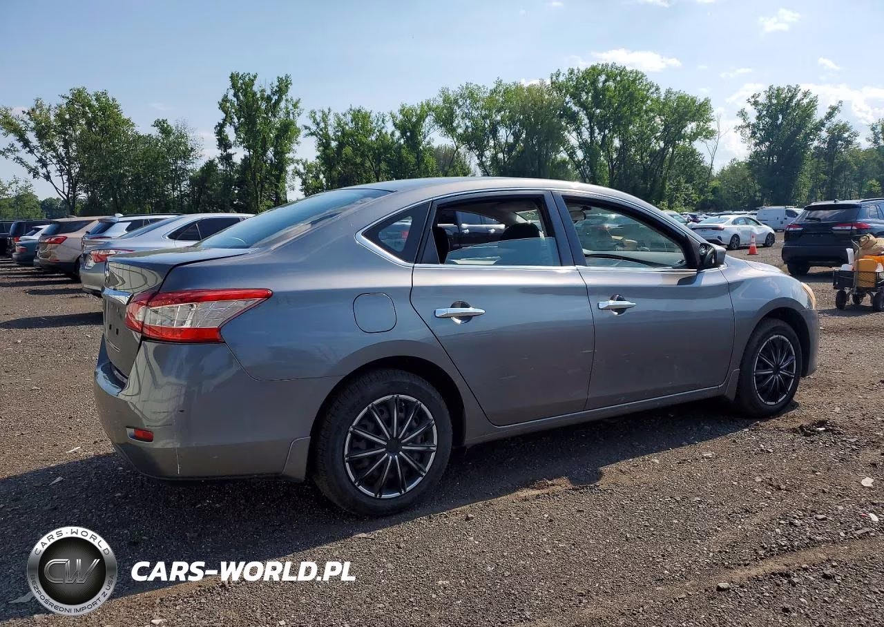 2015 Nissan Sentra S VIN:3N1AB7AP6FY324106 - 3
