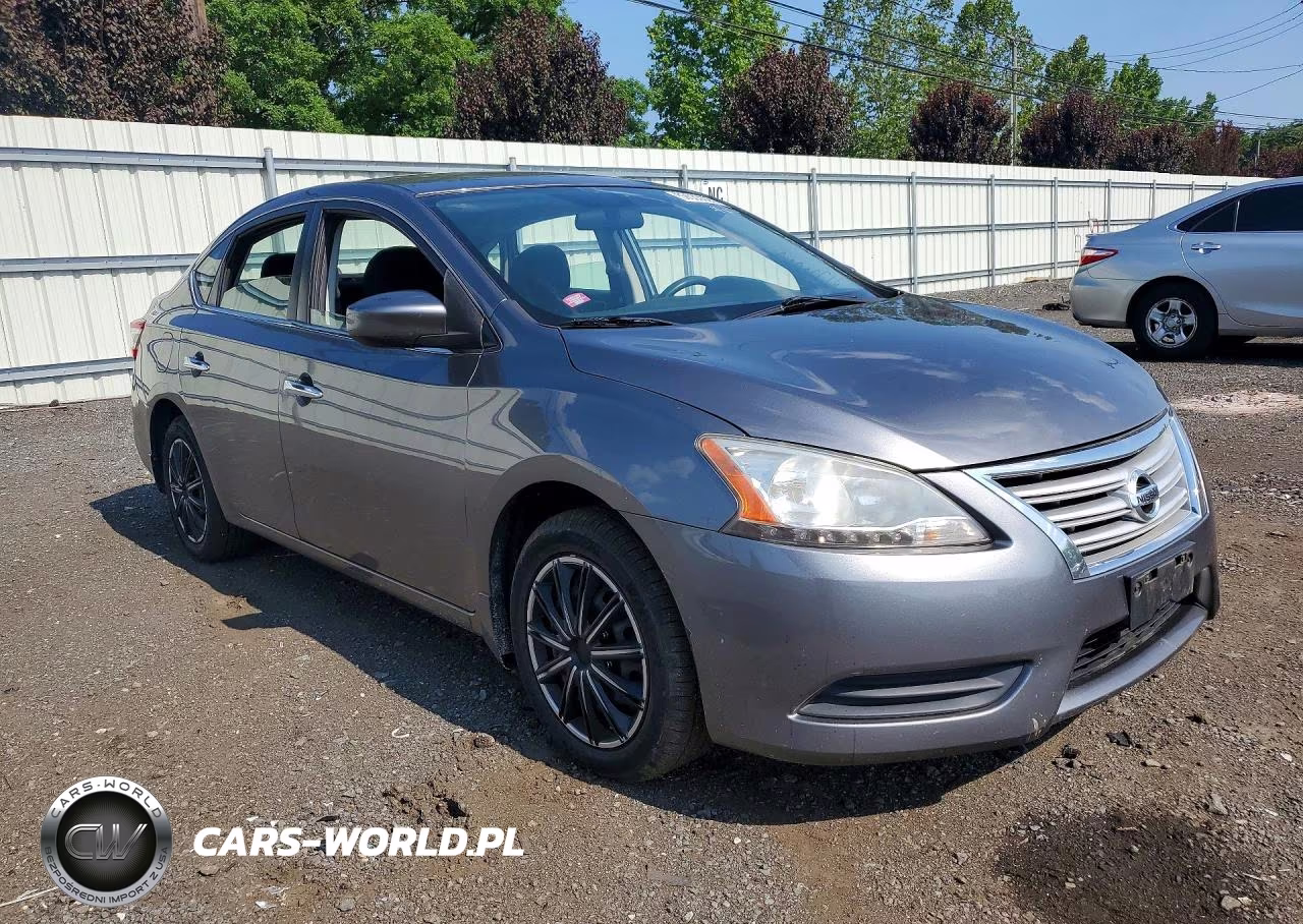 2015 Nissan Sentra S VIN:3N1AB7AP6FY324106 - 4