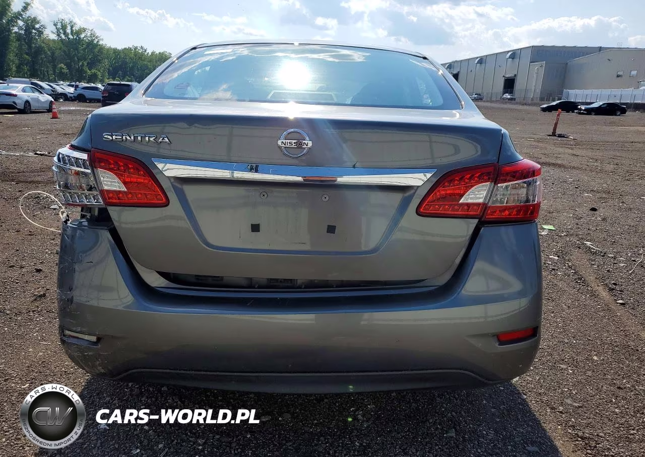 2015 Nissan Sentra S VIN:3N1AB7AP6FY324106 - 6