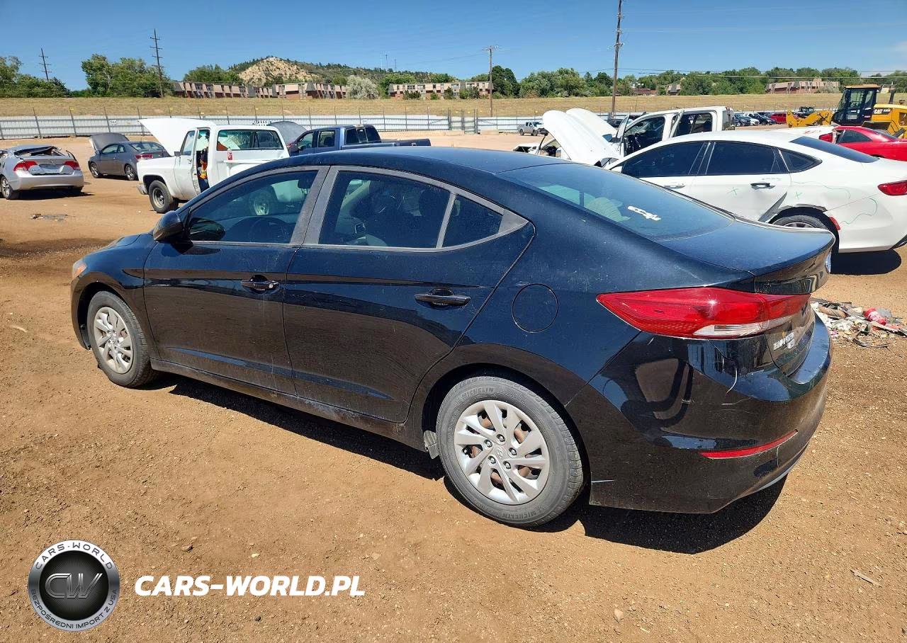 2018 Hyundai Elantra Se VIN:KMHD74LF3JU452244 - 2