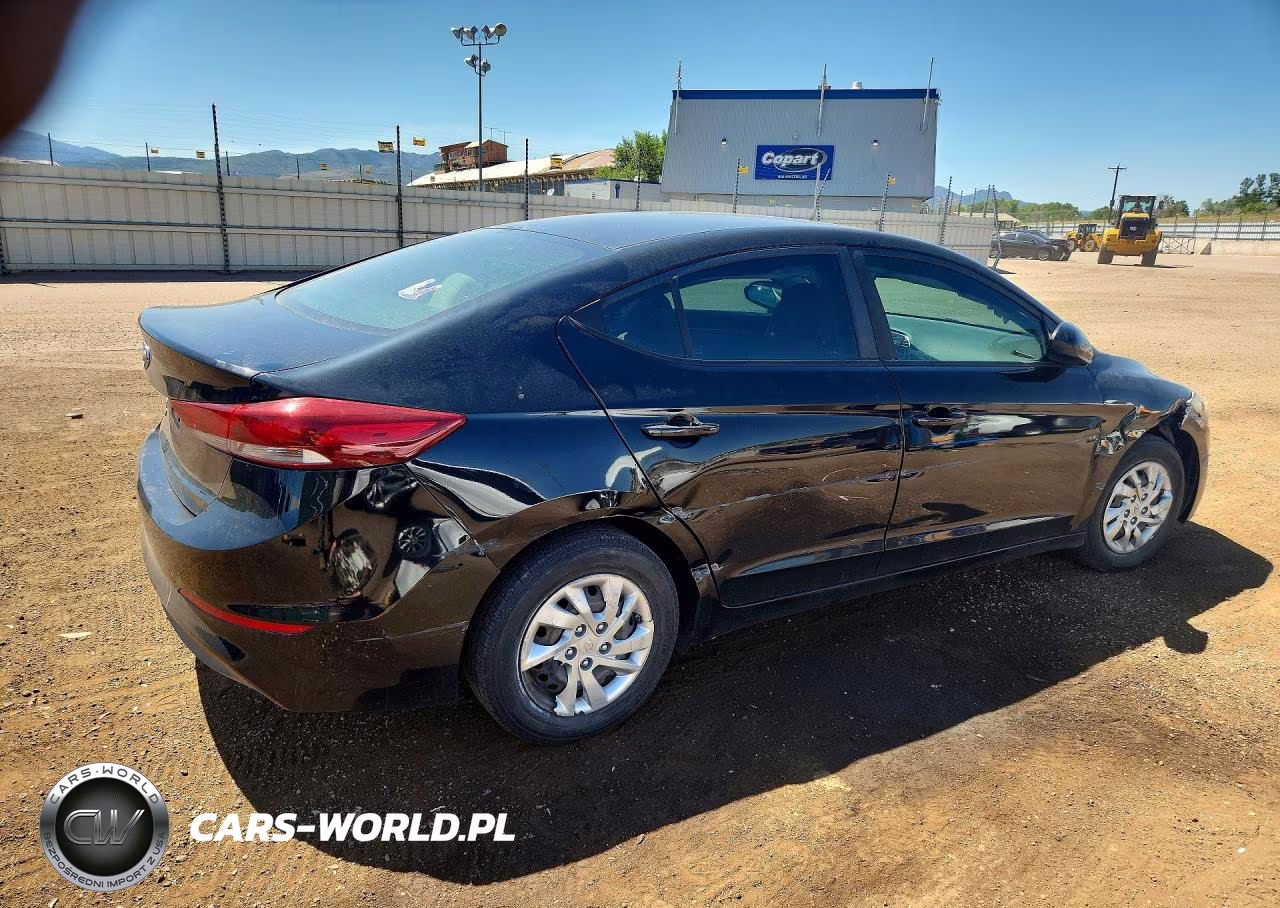2018 Hyundai Elantra Se VIN:KMHD74LF3JU452244 - 3