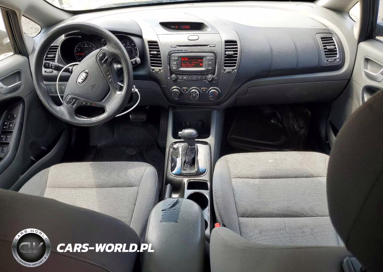 2017 Kia Forte Lx VIN:3KPFK4A77HE040828 - 8