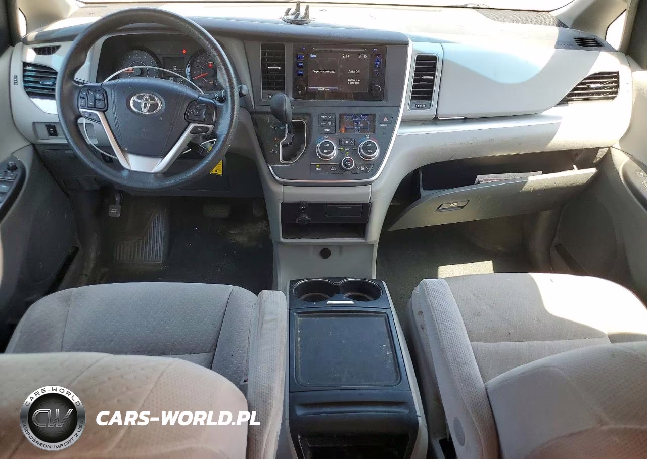 2017 Toyota Sienna Le VIN:5TDJZ3DC9HS177686 - 8
