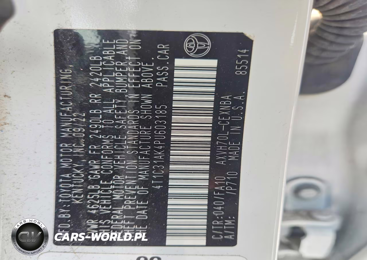 2023 Toyota Camry Le VIN:4T1C31AK4PU603185 - 12