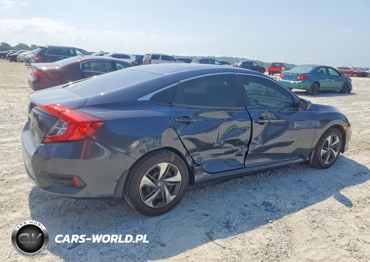2021 Honda Civic Lx VIN:2HGFC2F67MH522331 - 3