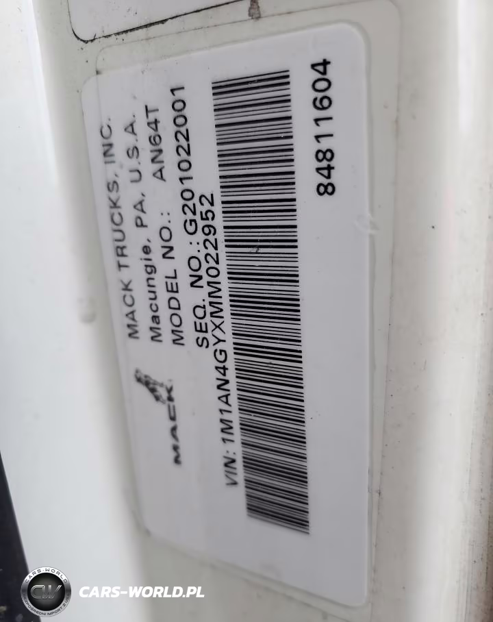2021 Mack Anthem Semi Truck VIN:1M1AN4GYXMM022952 - 10