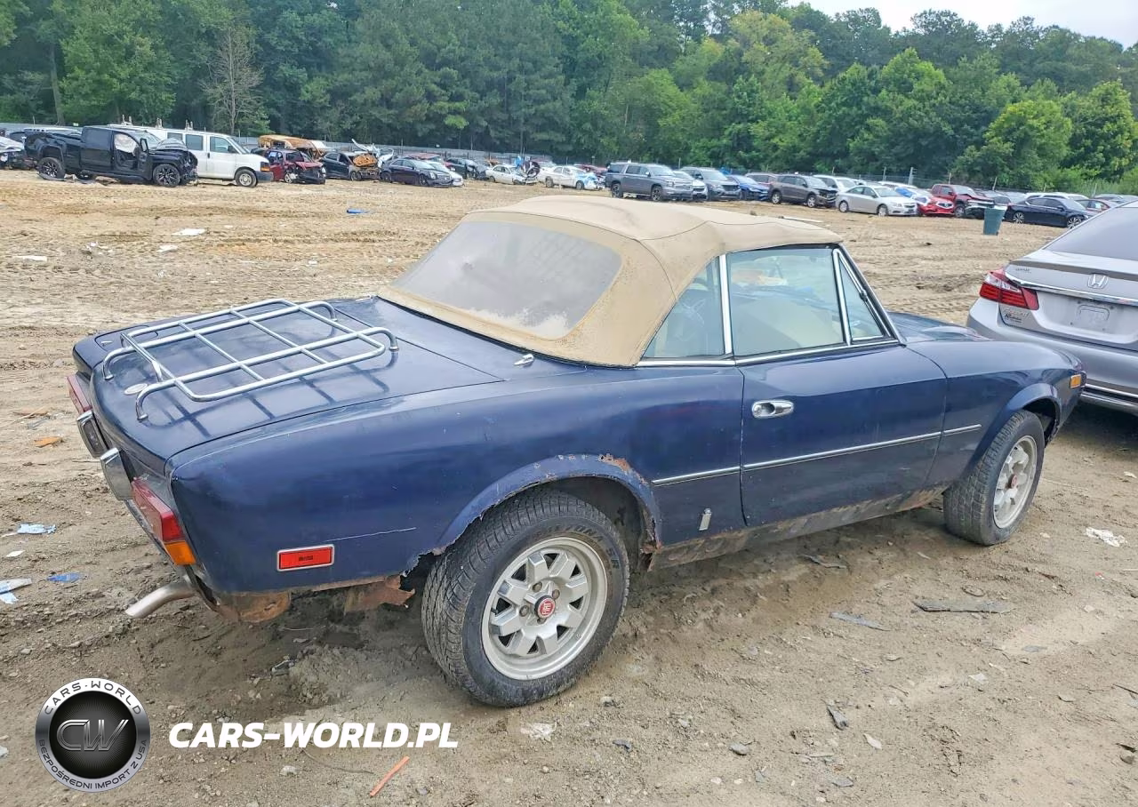 1982 Fiat 124 Spider VIN:ZFAAS00B4C8188146 - 3