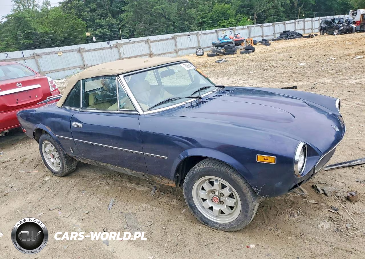 1982 Fiat 124 Spider VIN:ZFAAS00B4C8188146 - 4