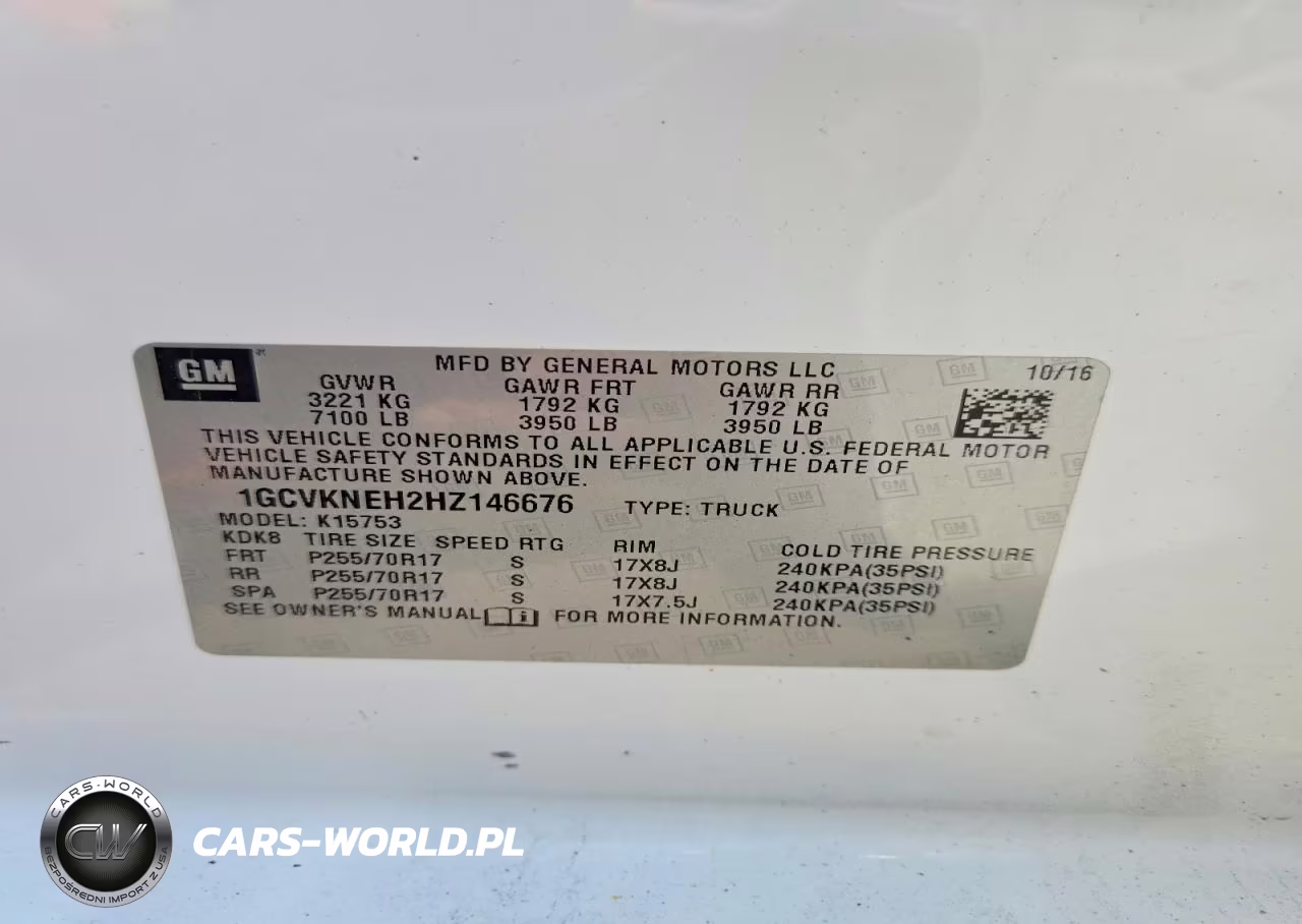 2017 Chevrolet Silverado K1500 VIN:1GCVKNEH2HZ146676 - 12