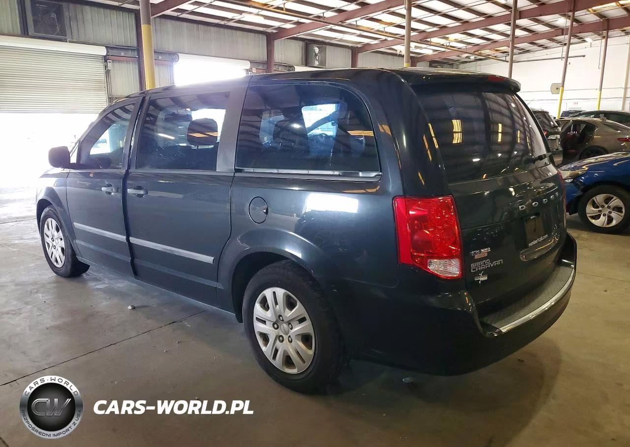 2014 Dodge Grand Caravan Se VIN:2C4RDGBGXER274320 - 2