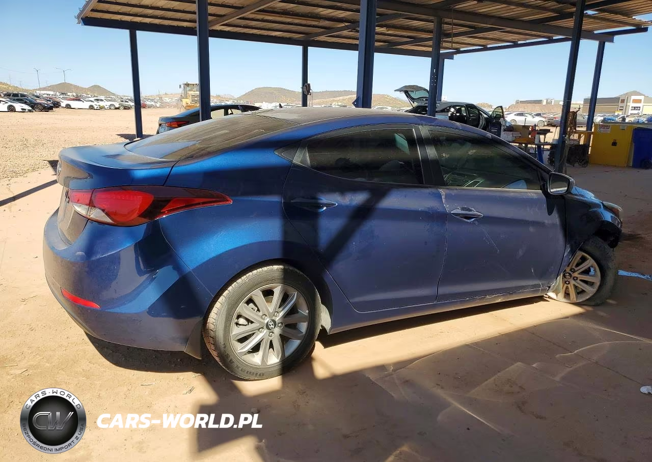 2016 Hyundai Elantra Se VIN:5NPDH4AE7GH659136 - 3