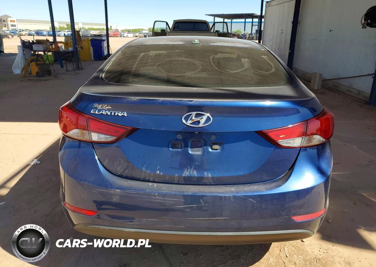 2016 Hyundai Elantra Se VIN:5NPDH4AE7GH659136 - 6