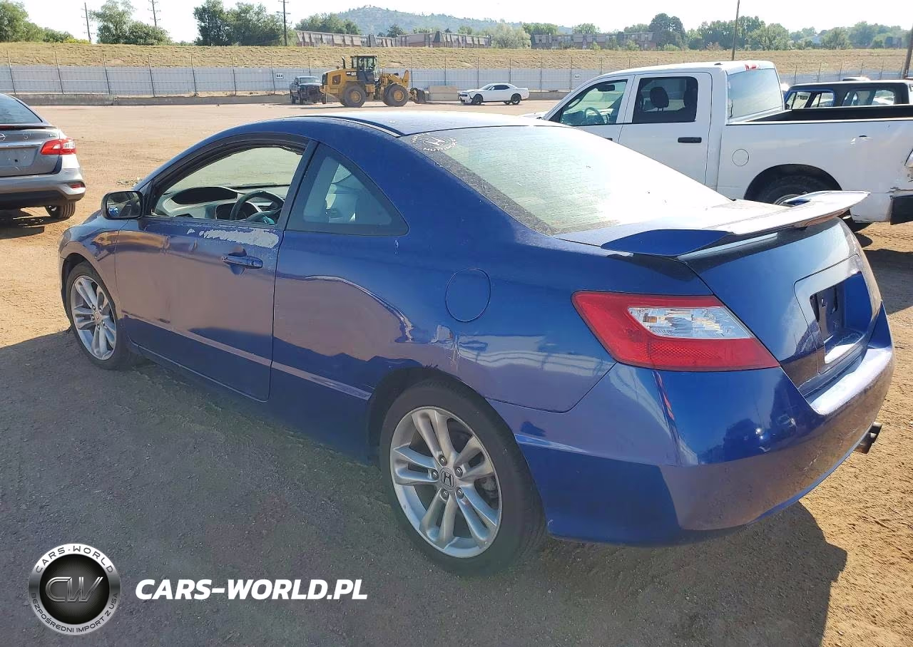 2008 Honda Civic Si VIN:2HGFG21568H706409 - 2